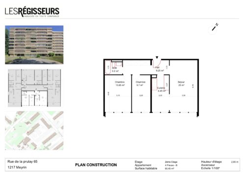 Appartement à louer à Meyrin