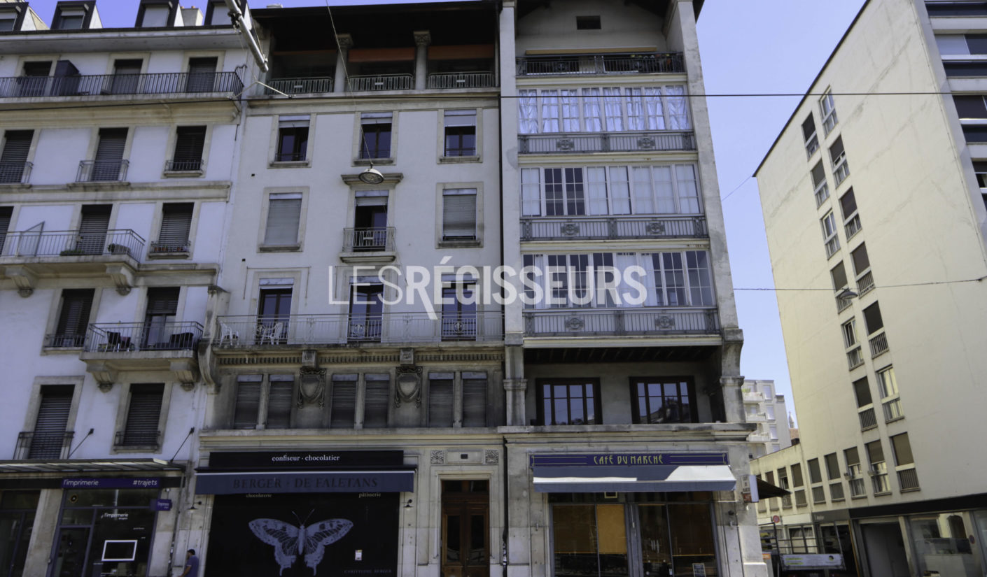 Superbe 4 pièces haussmannien rénové au cœur de Plainpalais à louer